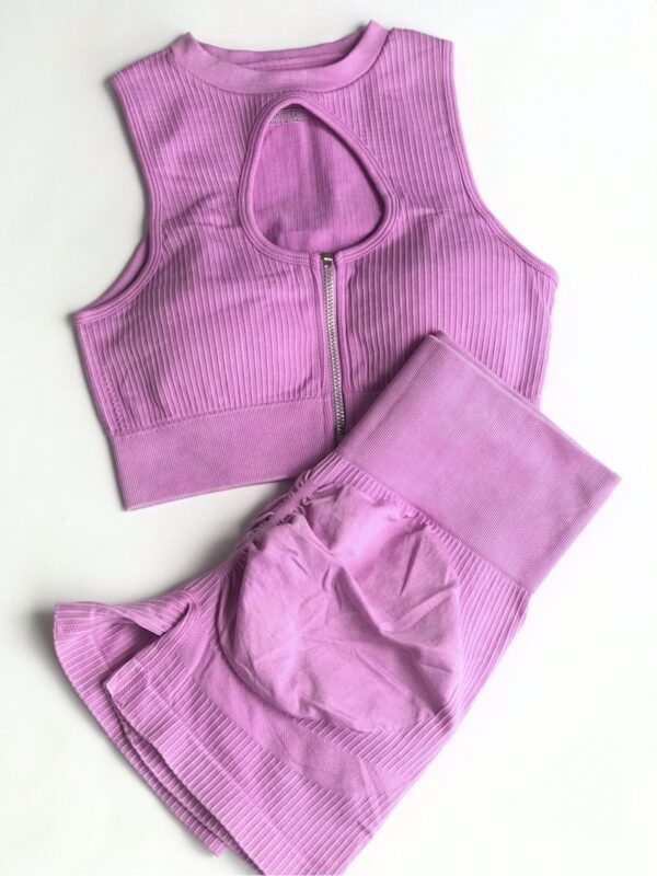 Conjunto Power violeta