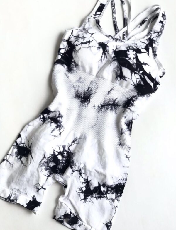 Catsuit Batik Strips Blanco Catsuit Batik Strips Blanco