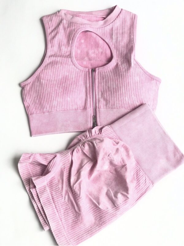 Conjunto Power rosa