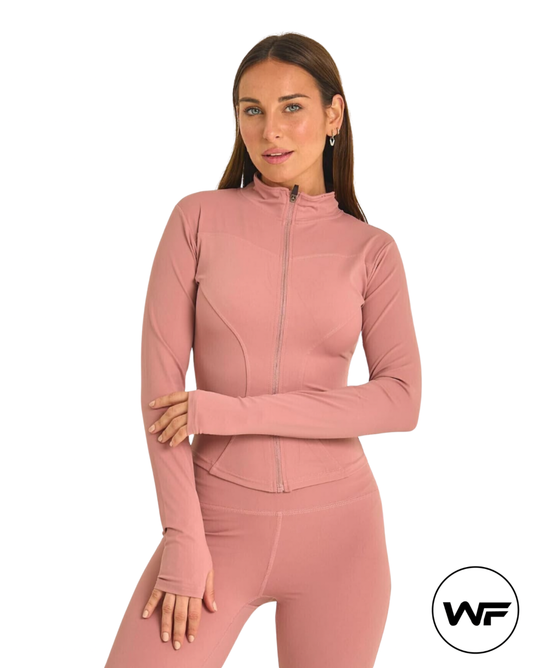 Mujer con un catsuit oxford