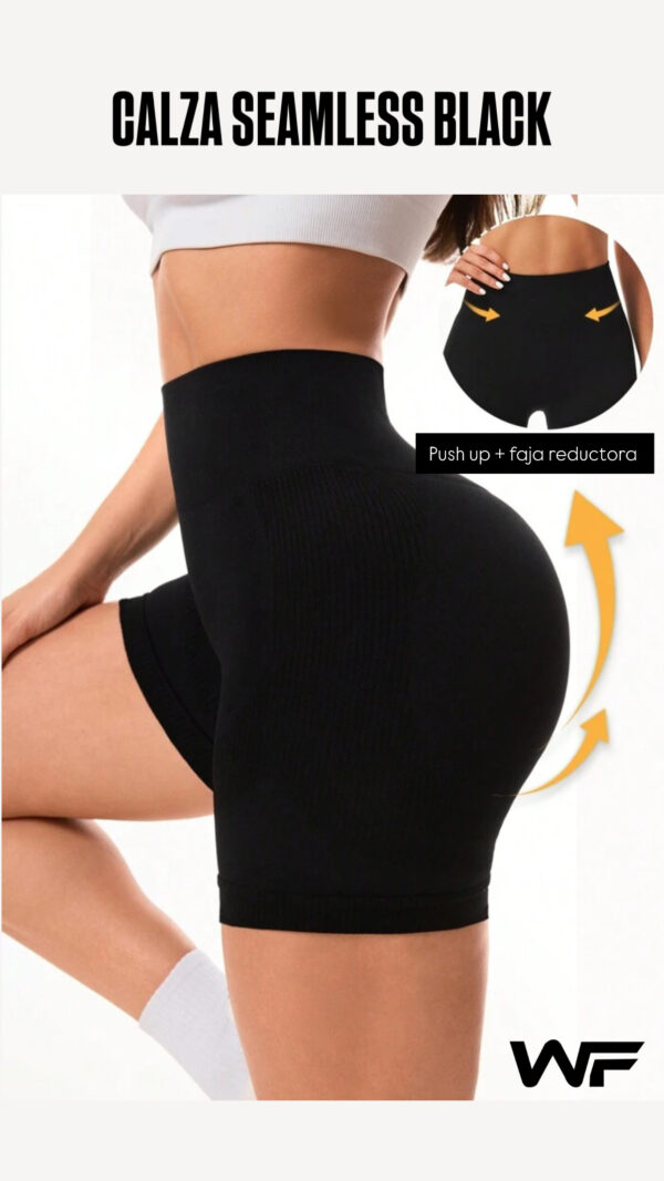 CALZA SEAMLESS BLACK
